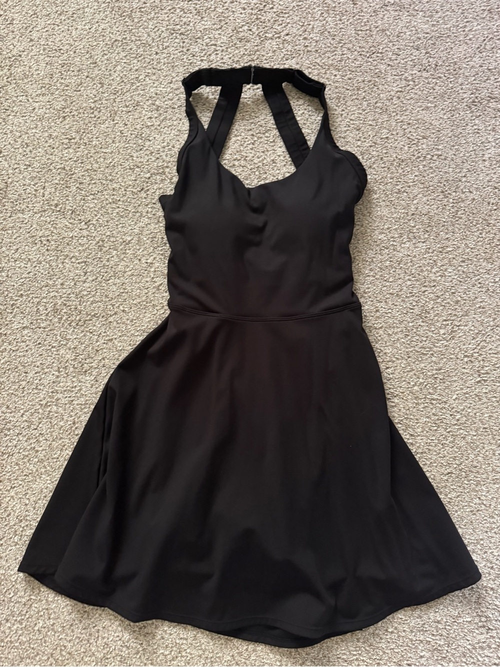 Women’s Black Tennis Dress